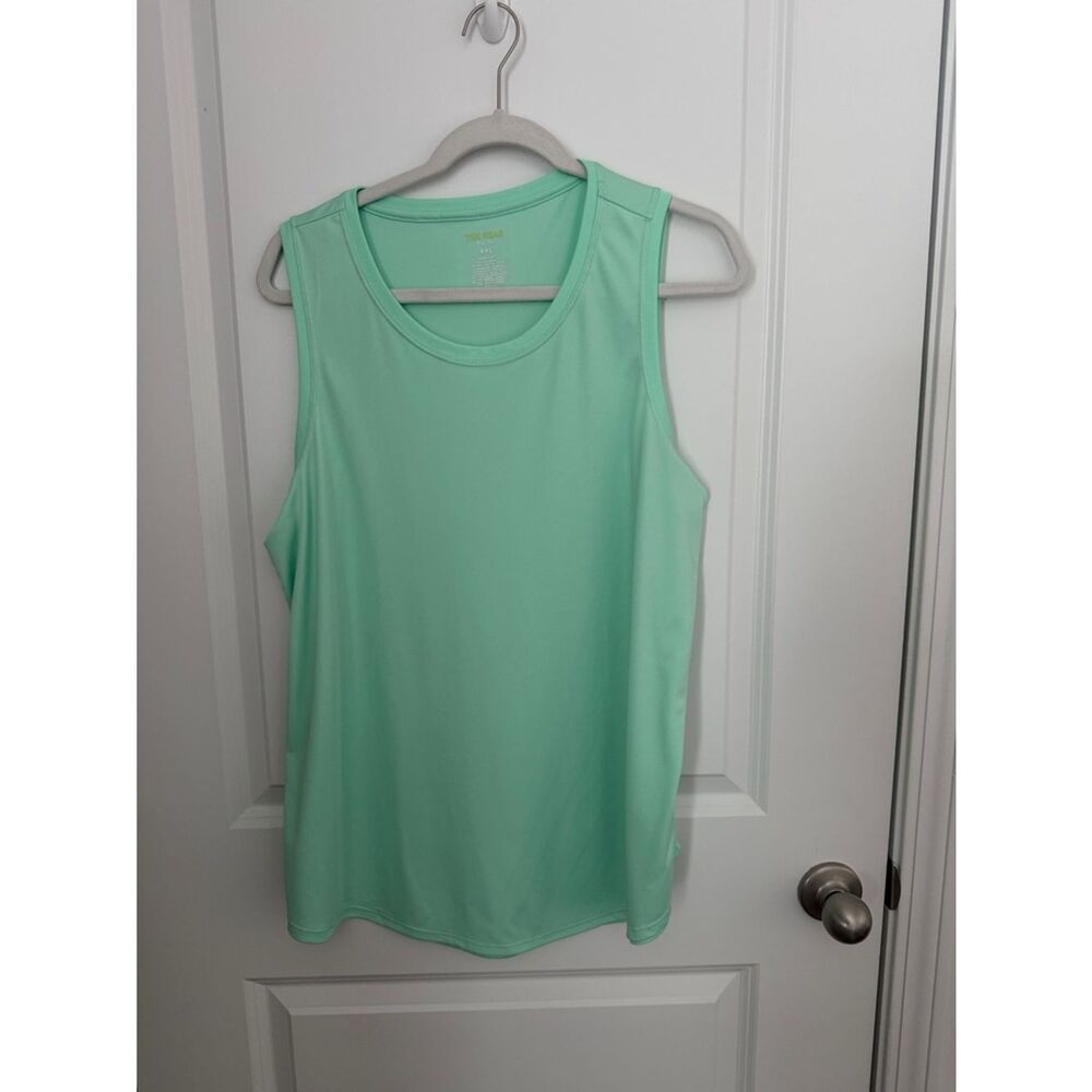 tek gear Mint Green Sleeveless Performance Tank